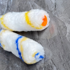 Manufacturer wholesale roller brush mini roller brush synthetic fiber no dead corner roller brush 4-inch small edge corner roller brush little finger