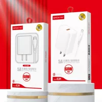 Совместимая зарядка для мобильного телефона, набор, 60W, Android