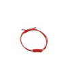 Red elite elastic durable hair rope, 2023 collection, simple and elegant design, bright catchy style