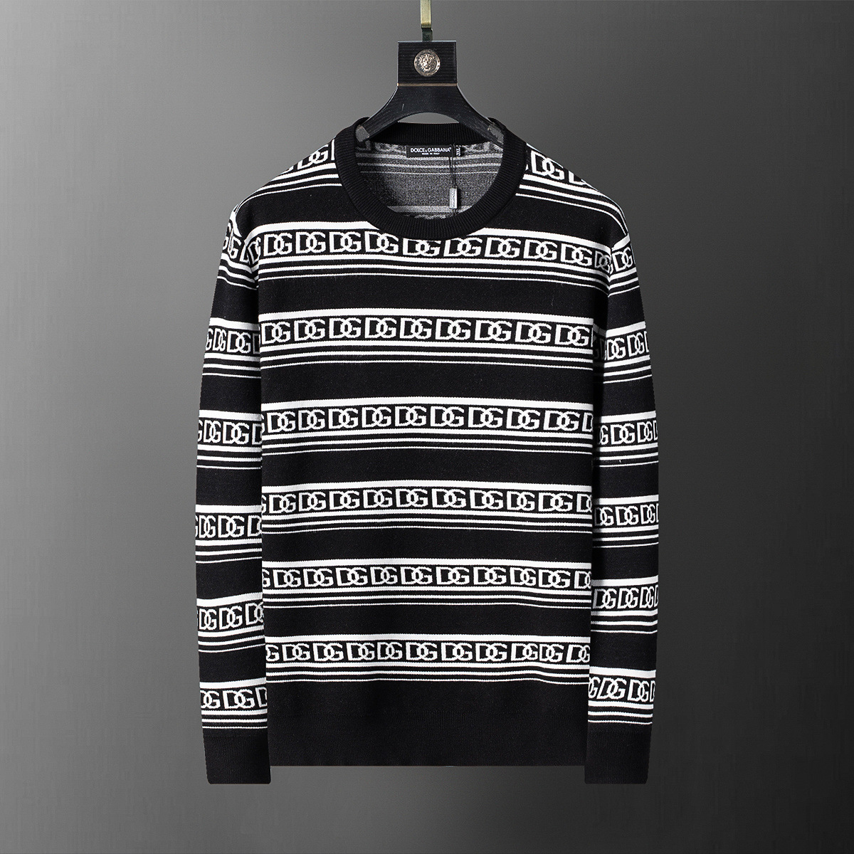 High-quality cross-border 2025 chaqueta de punto chaqueta suéter de manga larga temperamento masculino un cabello