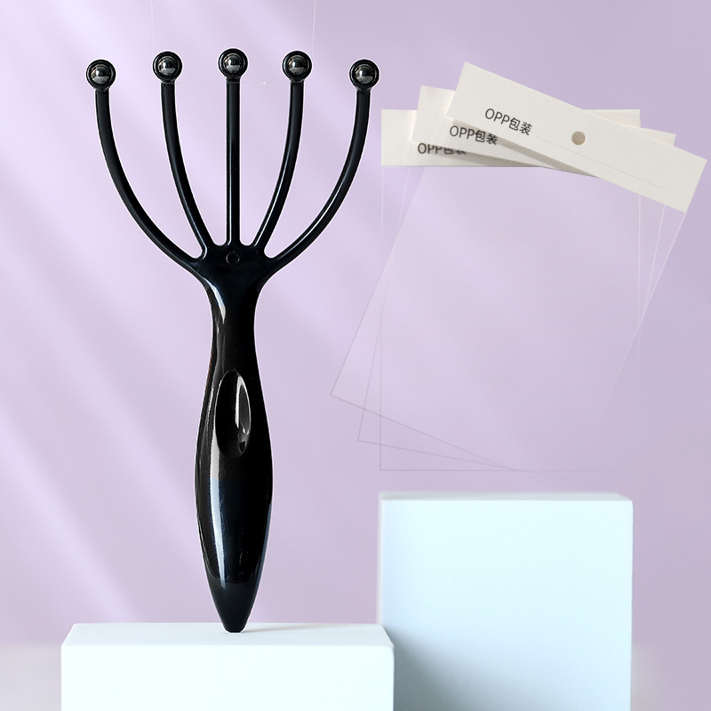 五爪ボール頭部マッサージ器日本頭皮減圧頭治療頭磁気マッサージ櫛解凍魂抽出器