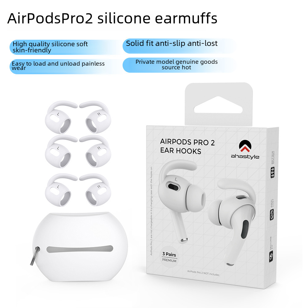 適用於蘋果AirPods Pro 2耳套耳帽Pro二代硅膠防丟防滑專用耳掛