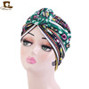 African wind vortex knot a head scarf hat Bao head hat chemotherapy cap Amazon hat