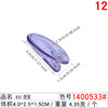 4 cm oval PC transparent duckbill diy new jewelry accessories small hair card female baby cute bangs clip