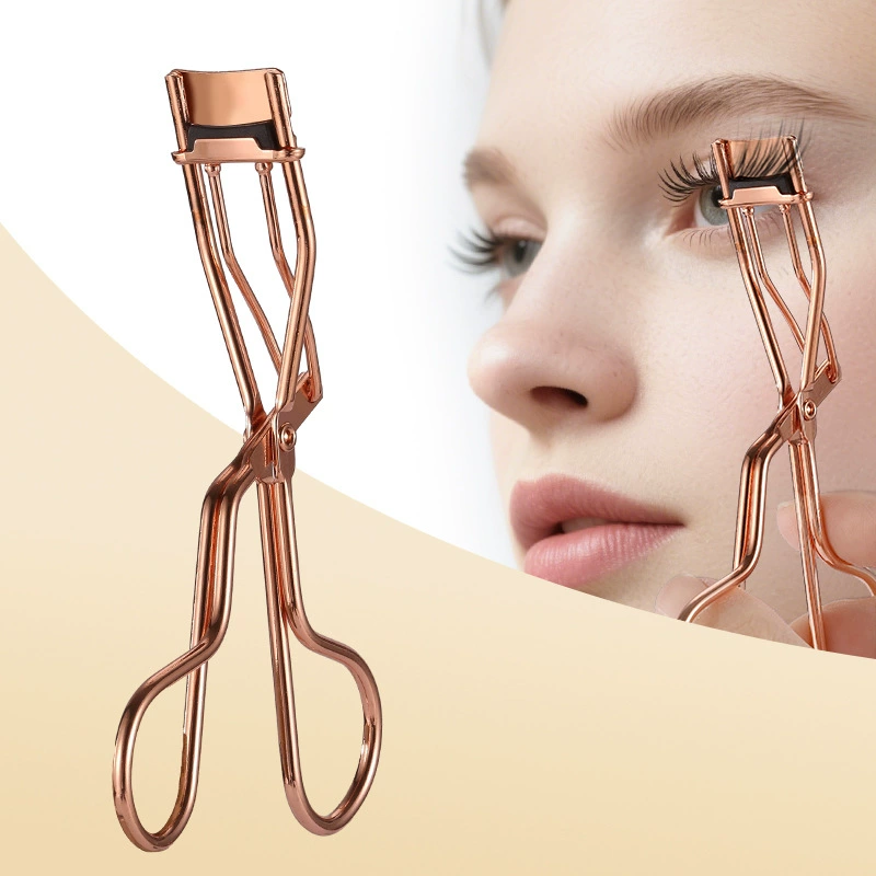 Handheld eyelash curler for eyelashes solar-powered