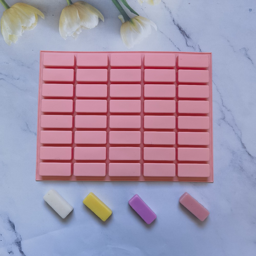 40 líneas de hielo 152 molde de silicona pastel helado pudín molde de postre jabón utensilios