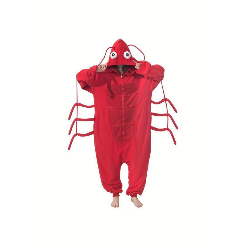 F6900 Dropshipping Aliexpress Amazon Cross-Border New Men's Home Clothes Adult Unisex Lobster Plush