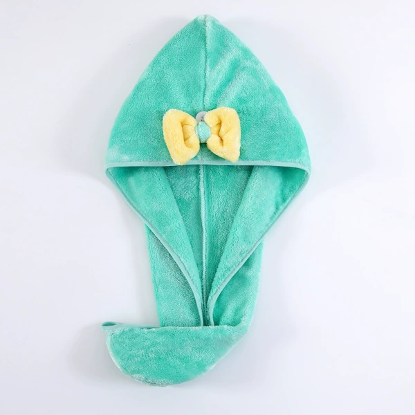 With bow, green
