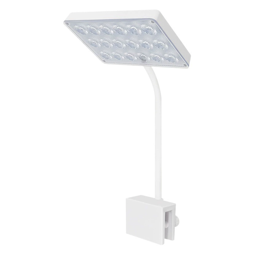 Лампа с зажимом для аквариума светодиодная линза полного спектра цвет водяной травы RGB небольшой резервуар взрыв водоросли ландшафтный дизайн освещение специальная лампа для растений