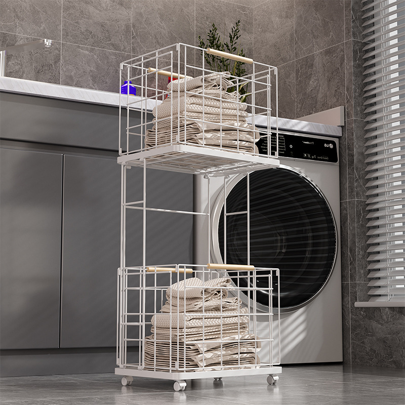 Laundry Basket Bathroom Storage Dirty Clothes Clothes Large Capacity Storage Basket Household Bathroom Foldable Laundry Basket Artifact