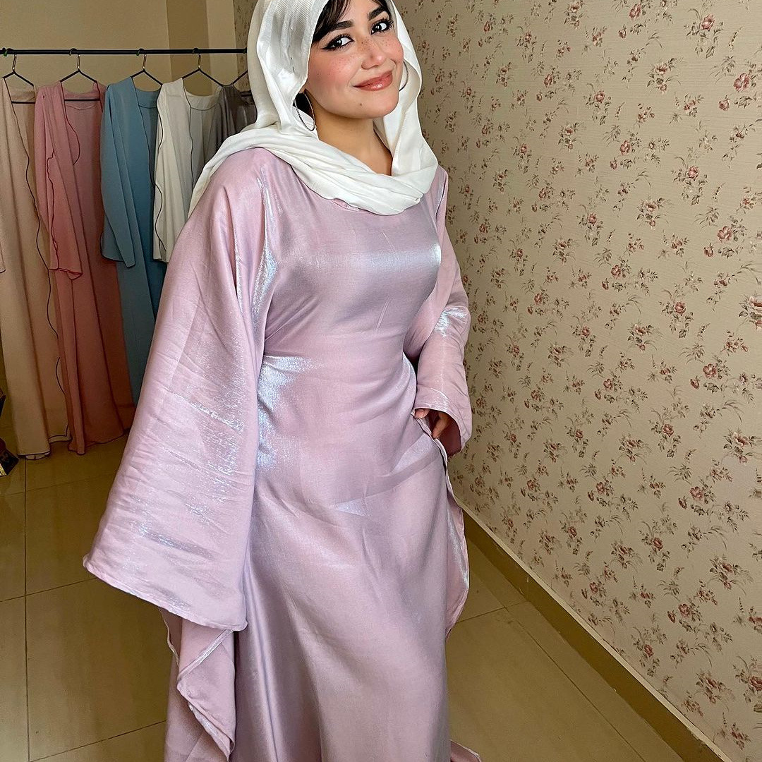 In Stock 2024 New Model Middle Eastern Arab Dubai Long Abaya Clothing Loose Casual Robe Dress_ecoleips.com