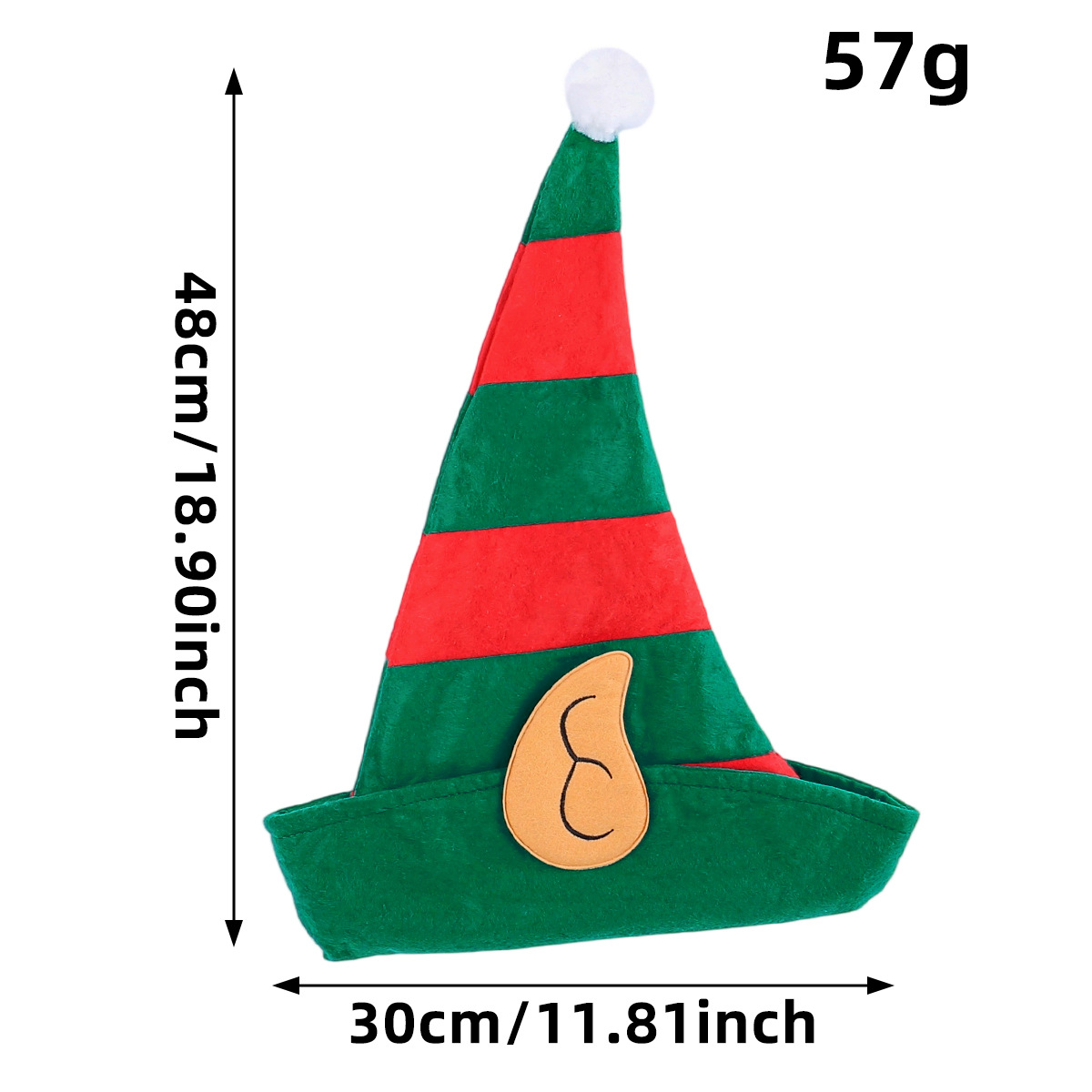 Nuevos accesorios de decoración navideña, gorros navideños para niños, gorros navideños de tela no tejida para adultos al por mayor, nuevos regalos image 6