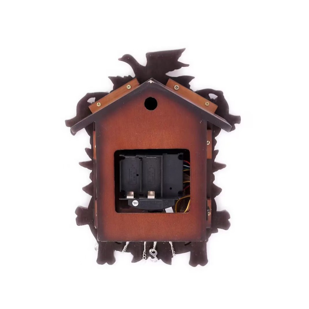 Reloj de pared retro de estilo europeo, reloj de tela, hora de la hora, sala de estar importada, decoración de alta calidad, hora de la hora, reloj doméstico