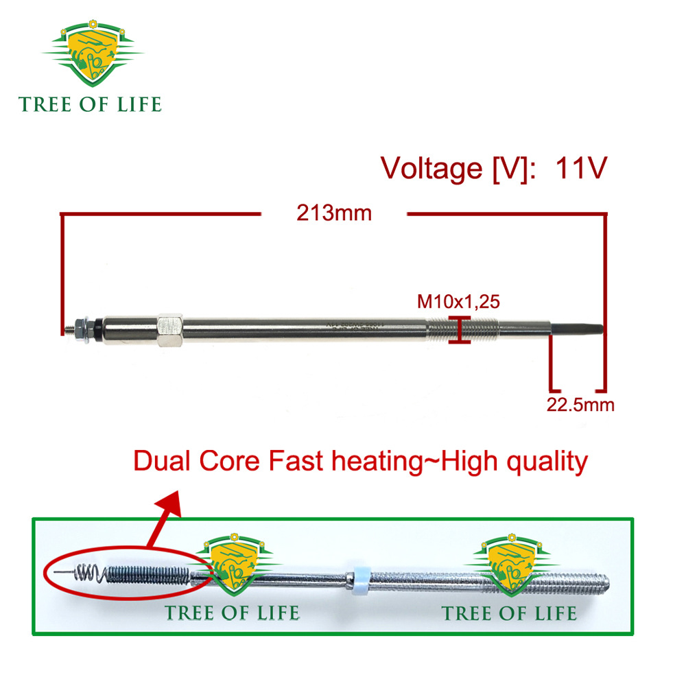 11065-2W202,11065-2W201,11065-DB000 is suitable for Nissan preheating plugs