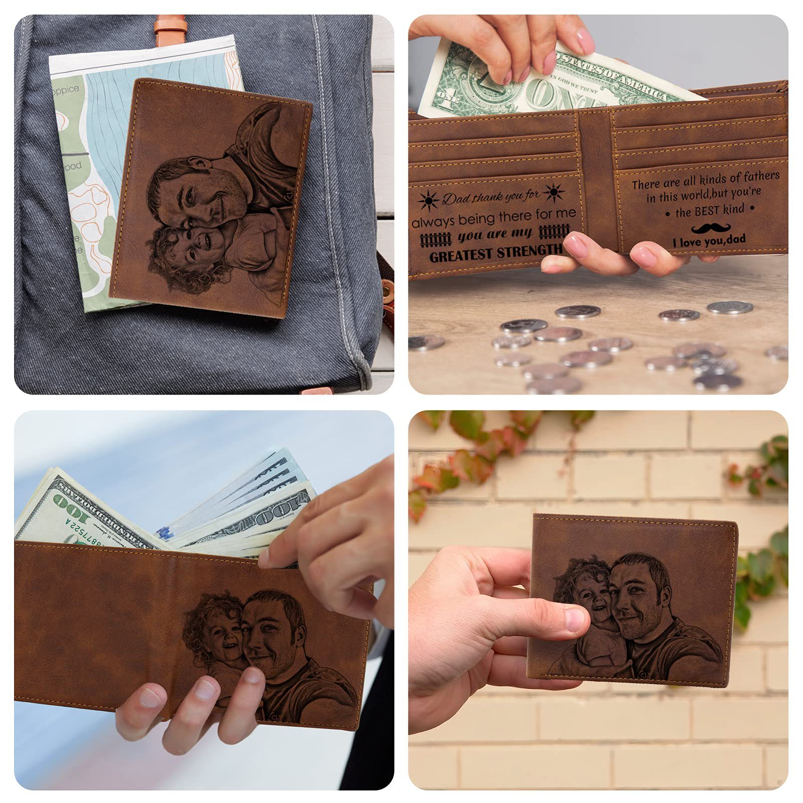 欧美跨境男士钱包 亚马逊 Ebay Custom Men Wallet 阿里巴巴 