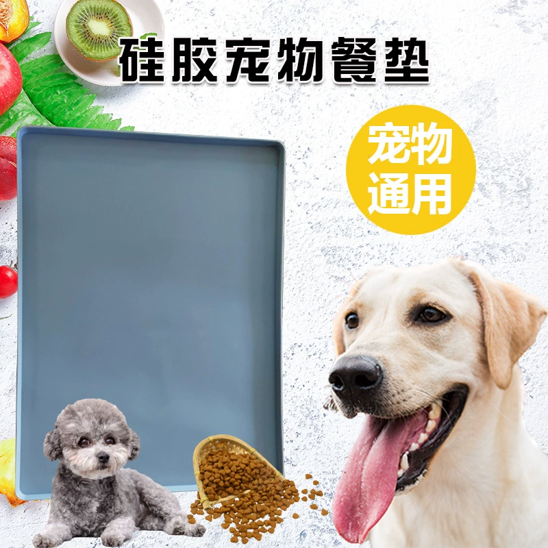 Поставка фабрики силикона Pet Pad Кормление Pet Pad Складной легко чистить Большая кошка собака Pet Pad