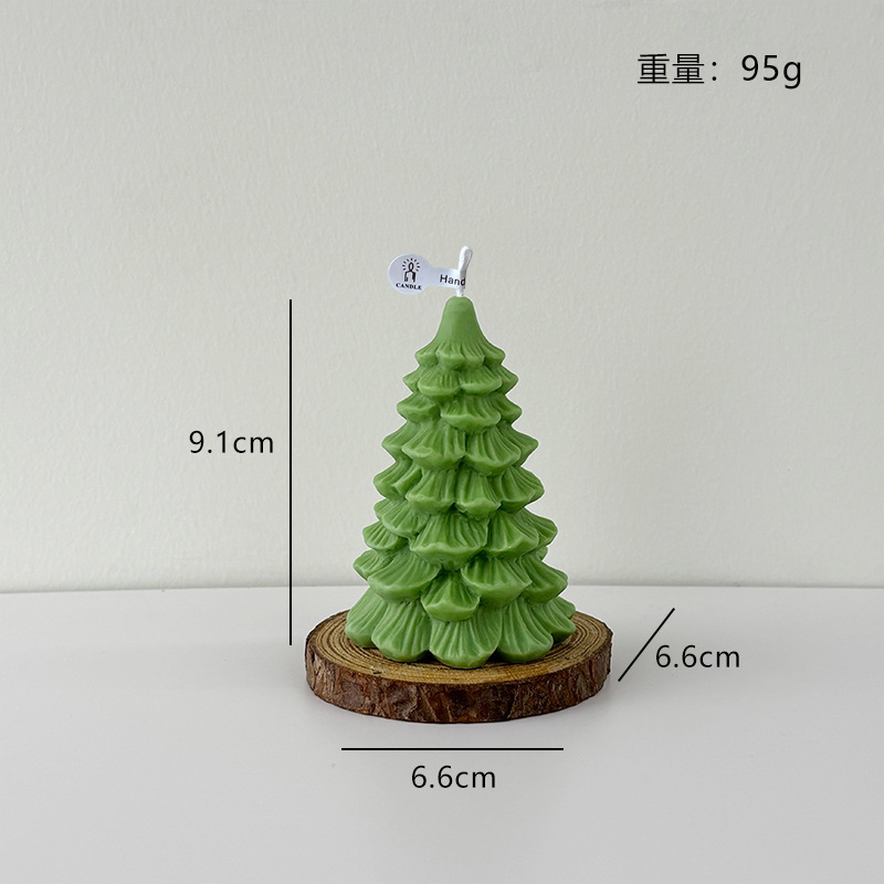 圣诞树香薰蜡烛节日氛围感装饰节日礼物各种圣诞树造型蜡烛Candle|undefined