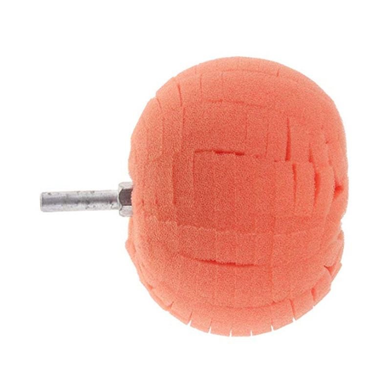 Cubo de rueda de automóvil pulido esponja broca para taladro eléctrico ángulo muerto de malla media pulido esponja rueda cono de pulido de plástico de metal image 8