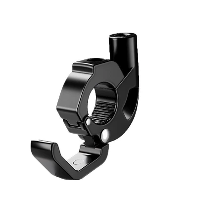 Electric Vehicle Hook, Motorcycle Front Helmet lock - metal-rubiks-cube-corner-invisible-hook-black