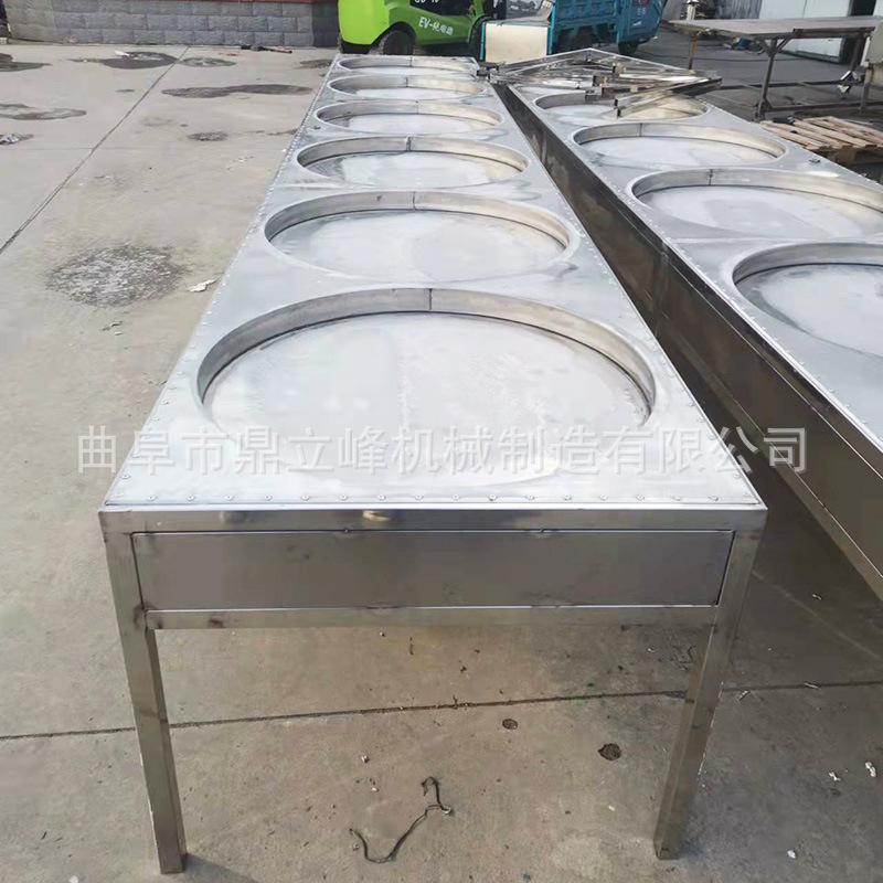 大型商用腐竹生产线上门服务不锈钢蒸汽加热煤柴两用人工揭皮厂家