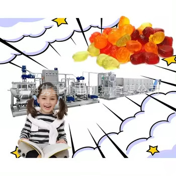 Export Special Whey Protein Powder Gummy Machine Complete Set of Fruit Gummy Machine Complete Set of Curcumin Health Gummy Machine