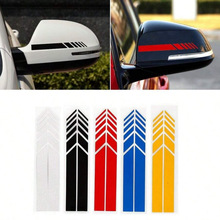 J 75652 Car rearview mirror sticker �������Ӿ���ֽ�羳��