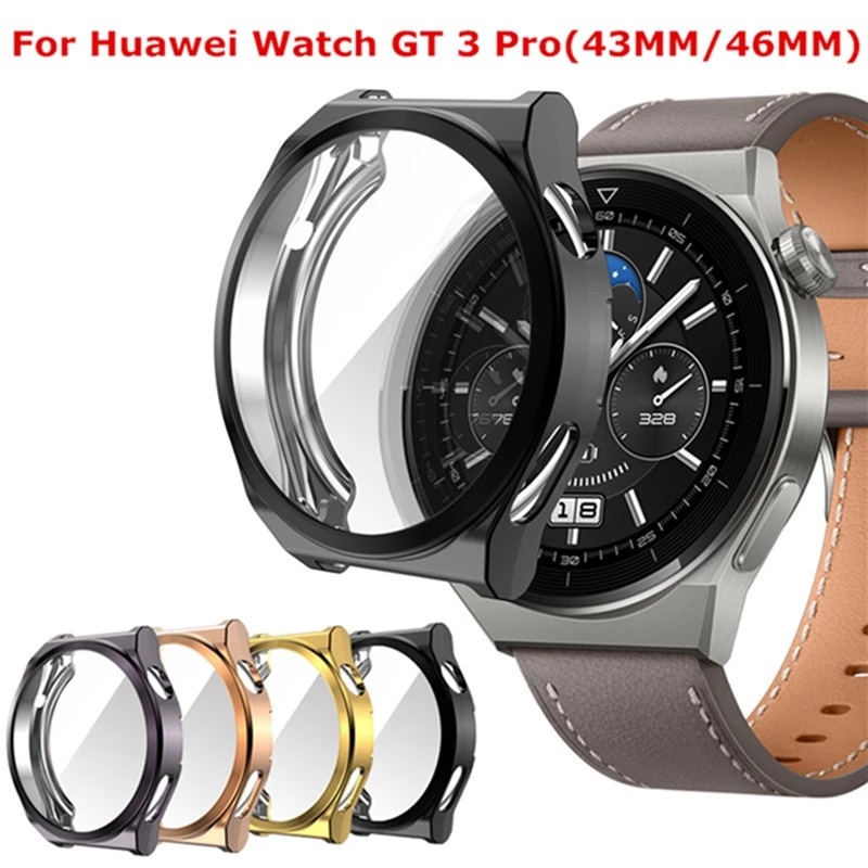 Huawei Watch GT3 Pro 46mm Electroplated Full-Coverage TPU Protective Case