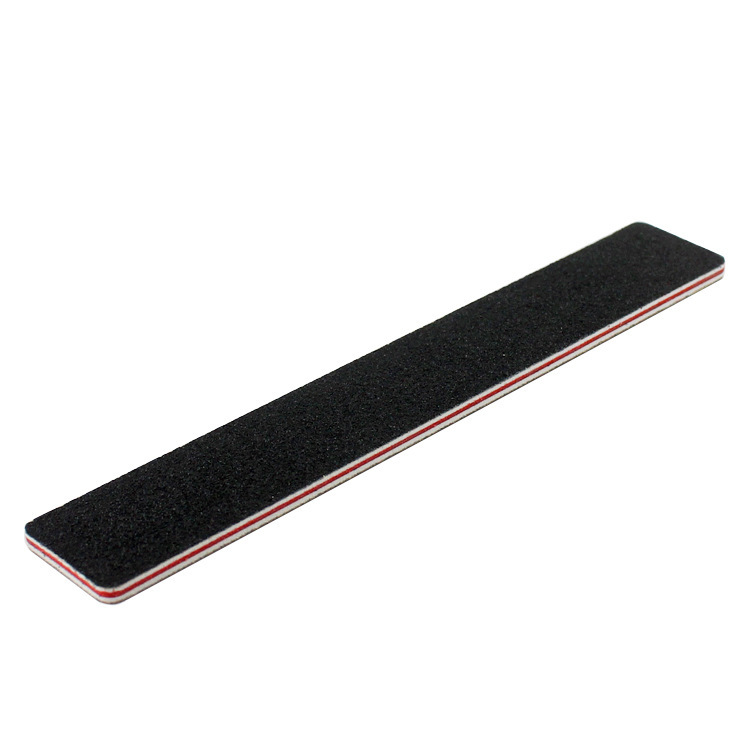 Nail Art Sand Strip Black Sanding Strip Polishing Strip Nail Tool Nail File Red Heart Black Sand Strip