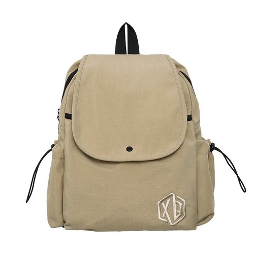 A niche design women's original Japanese lightweight short-distance travel backpack with large capacity, suitable for students and men as a computer and school bag.