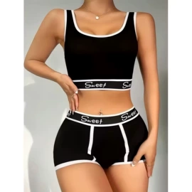 女士三角裤;文胸套装;运动文胸