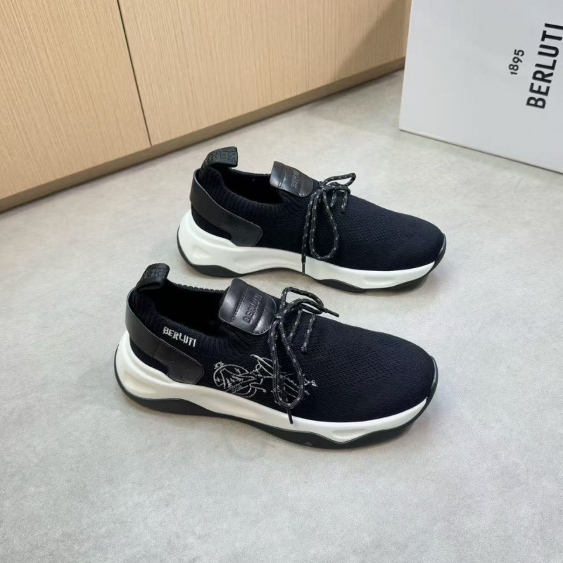 Cross-Border Popular Men's Shoes, Men's Knitted Sports Shoes, Trendy, Handsome and Not Stuffy, Slip-On Mesh Shoes for Men
