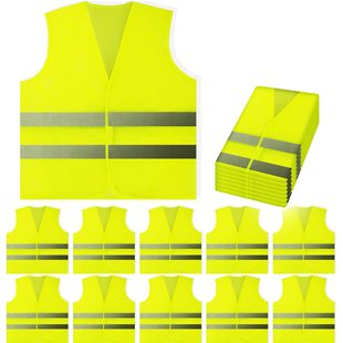 Wanxiao Reflective Vest Reflective Vest Velcro Reflective Clothing Construction Construction Engineering Traffic Garden Night Safety