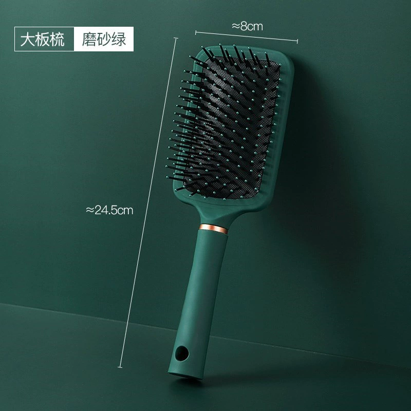 Scalp massager brush set, soft‑tip plastic combs, anti‑static, ergonomic handles