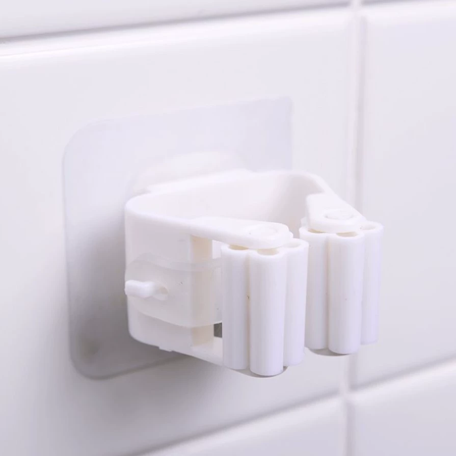 Donating mop rack toilet mop, trailer mopping wall -mounted mopped mop hook hook hook mop artifact