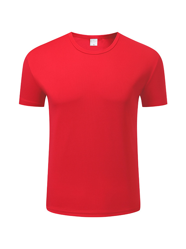 130 gramos de secado rápido camiseta de cuello redondo impresión logotipo de manga corta2025 camiseta publicitaria personalizada de verano ropa de grupo para hombres y mujeres