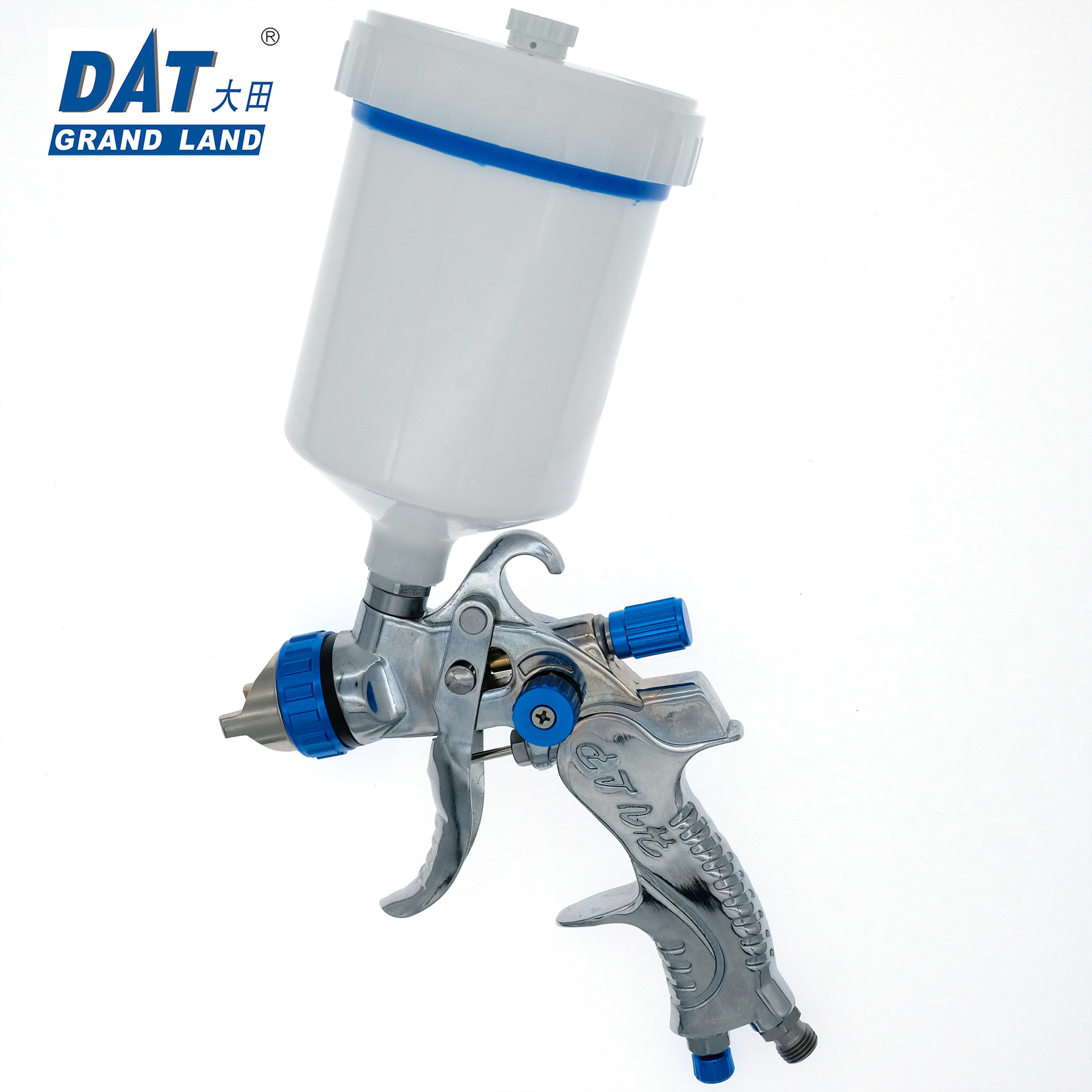 环保上壶喷枪601黑色银色