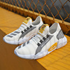 Breathable trend casual footwear for leisure, sports shoes, autumn, trend of season, Korean style