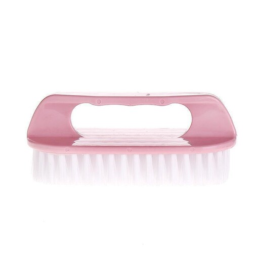 Shoe brush, hard-bristled shoe washing plastic brush, household multi-hand handheld cleaning brush, laundry brush with handle, bathroom brush