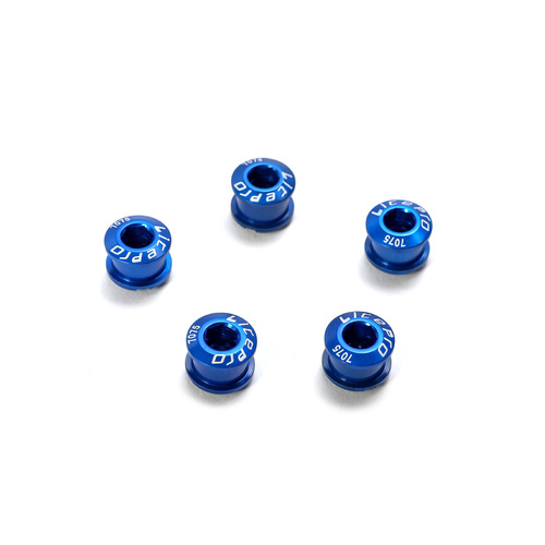 LP mountain bike bicycle 7075 aluminum alloy disc nail color chain screws folding bike modified single disc nail