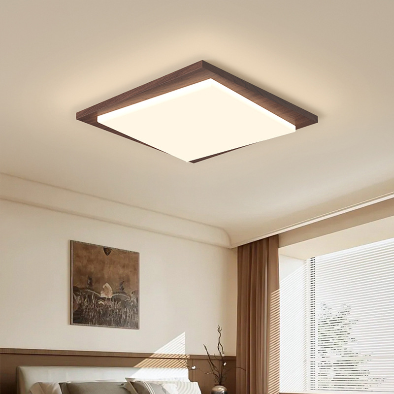 Luz principal de sala de estar retro de espectro completo, luces de techo de estilo antiguo, nuevo paquete de lámparas de dormitorio chino, 2025 nuevo