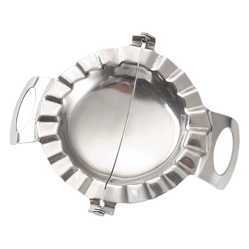 Manufacturer's Ready-Made Dumpling Making Tools, Flat Dumpling Making Machine Set, Dumpling Wrapper Mold, Stainless Steel Dumpling Making Machine