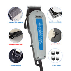 Cross-border corded hair clipper electric clipper electric clipper for hair salon special hair clipper and shaver manufacturer wholesale