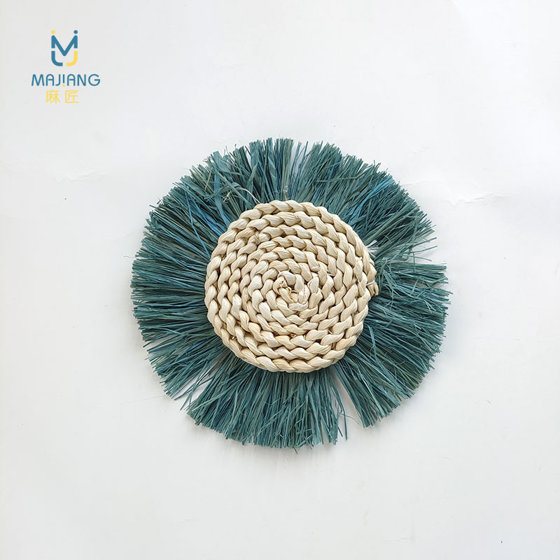 옥수수 껍질 술 18CM-블루 약 30g