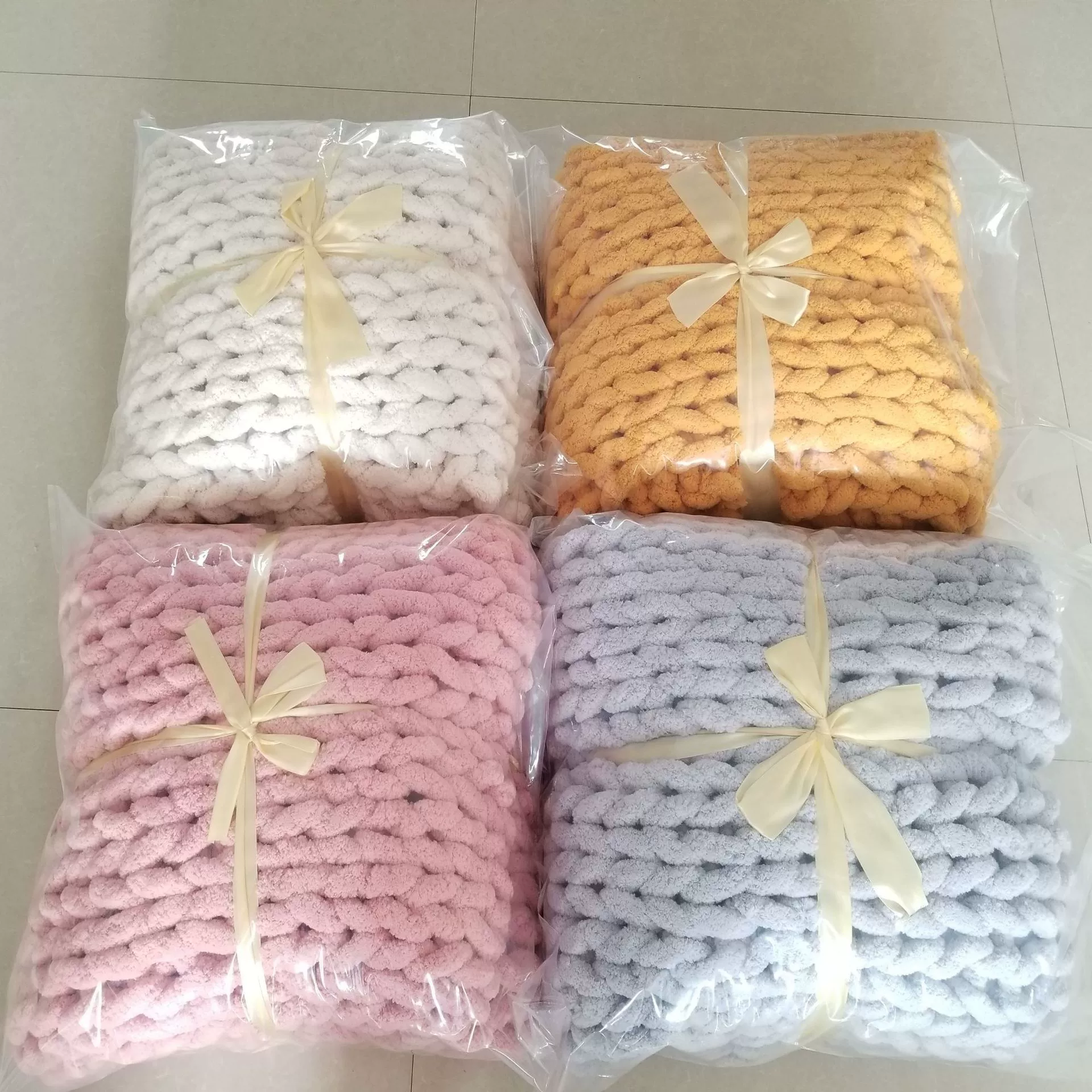 Knitted woven duvet, sofa, DIY, Amazon, wish