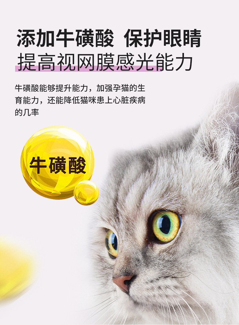 猫粮厂家批发成猫幼猫通用全价无谷冻干宠物粮肉松猫主粮20斤10kg详情3