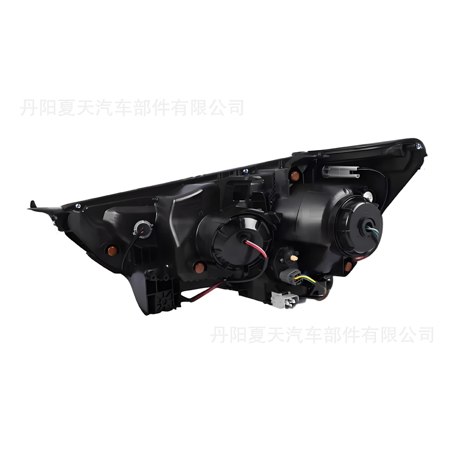 Adecuado para el modelo 2011-2019 Mitsubishi Outlander Jinxuan ASX faros faros iluminación delantera baja con fondo negro