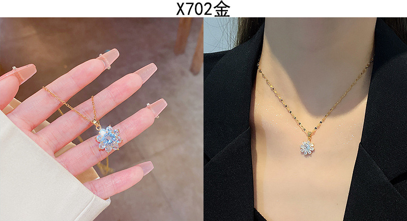 韩国轻奢钛钢珍珠项链女小众高级设计感ins风百搭气质锁骨链批发详情30