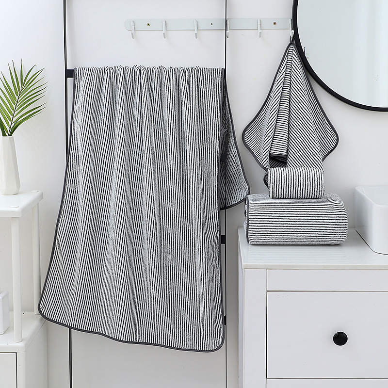 Coral Fleece Bath Towel, Thickened, Soft, Quick-Drying, Highly Absorbent, Large Size Wrap Towel, Wholesale and Dropshipping for Home Use Coral Fleece Bath Towel, Thickened, Soft, Quick-Drying, Highly Absorbent, Large Size Wrap Towel, Wholesale and Dropshipping for Home Use