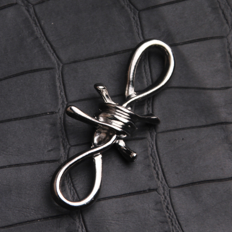 Thorn Necklace Dark Gothic Cool Hip-Hop Thick Chain Choker Punk Alloy Accessories Ins Style