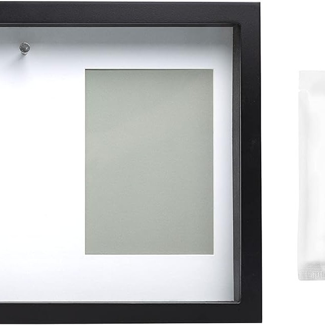 Mascota mano y pie impresión foto marco gato pata impresión pie impresión arcilla DIY perro Palma impresión conmemorativa foto marco Decoración